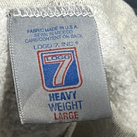 Vintage 90s Green Bay Packers Stitched Logo 7 NFL Football Sweatshirt - Picture 3 of 3